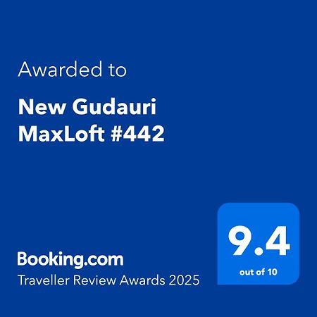 New Gudauri Maxloft #442 Lägenhet Exteriör bild